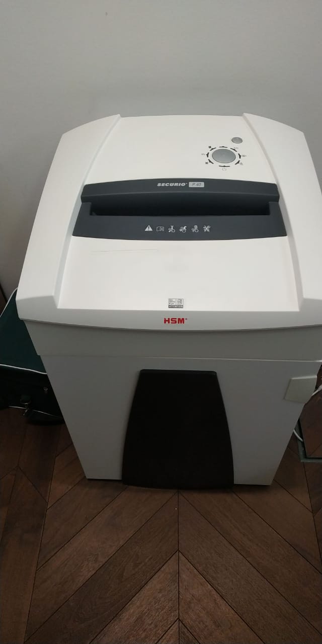 Ремонт шредера HSM Securio P40