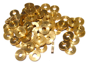 Изготовление шестерней из латуни